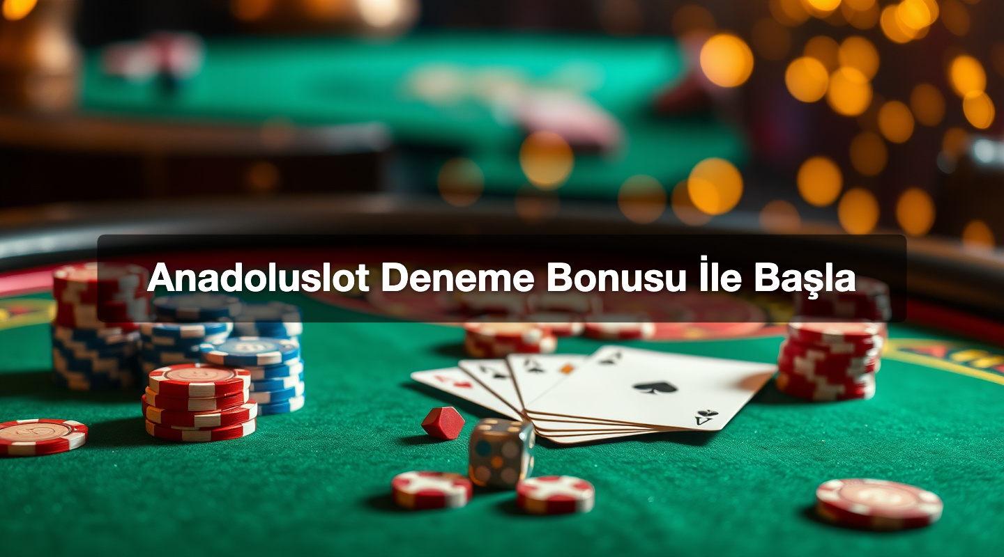 Anadoluslot Deneme Bonusu İle Başla